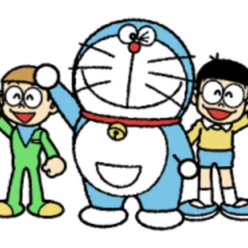 Doraemon Round and Animated 21