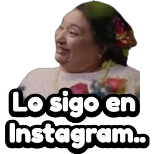 Lo sigo en Instagram..