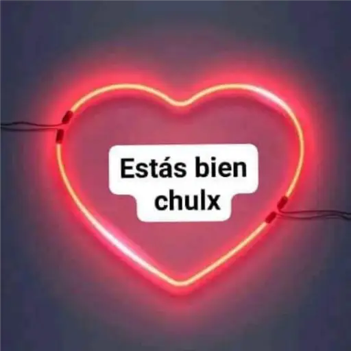 Corazón Neón (Hilo Rojo)
