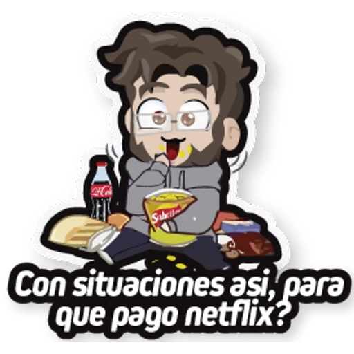 Sabe
Con situaciones asi, para
que pago netflix?