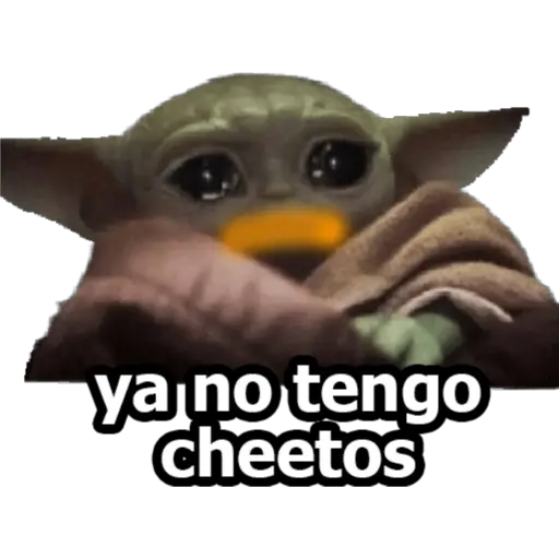 ya no tengo
cheetos