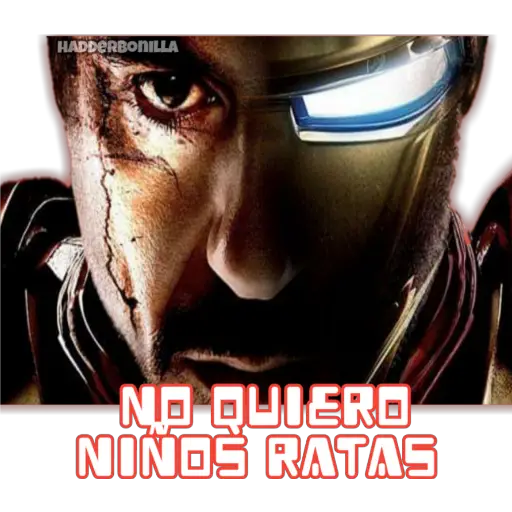 HADDERBONILLA
NO QUIERO
NINOS RATAS