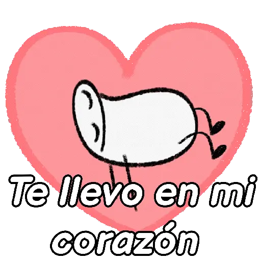 Te llevo en mi corazón