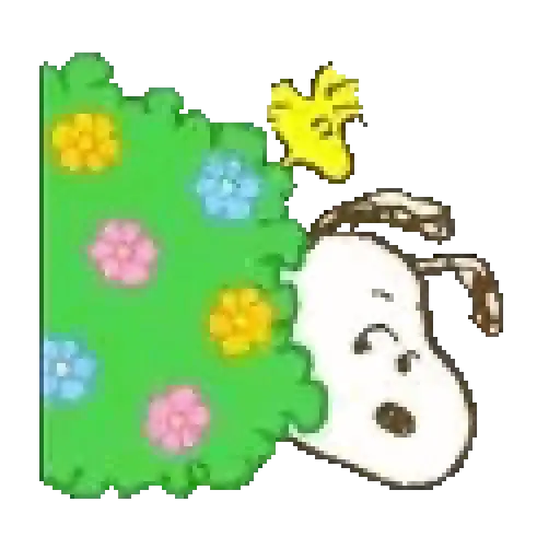 Snoopy en primavera 🌺🌻 12