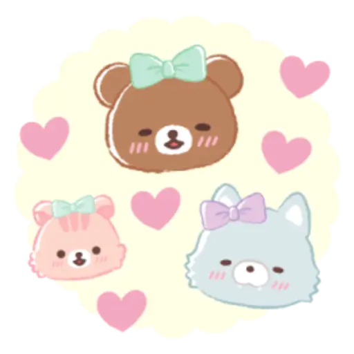 Rilakkuma Happy for you stickers 19