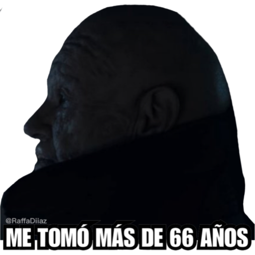 @RaffaDiiaz
ME TOMÓ MÁS DE 66 AÑOS