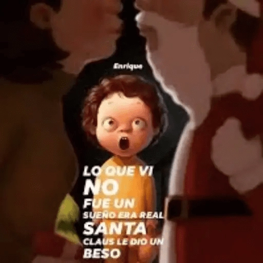 Santa Claus le dio un 💋 a mamá 10