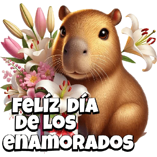 Copybara con ramos buchones💐 14