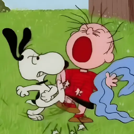 ♥️ Snoopy enojado 😡