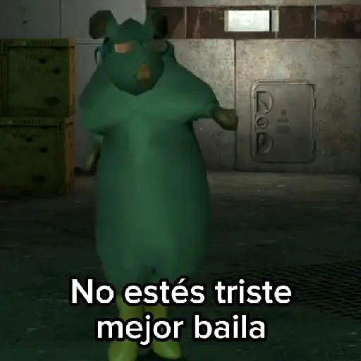No estés triste mejor baila