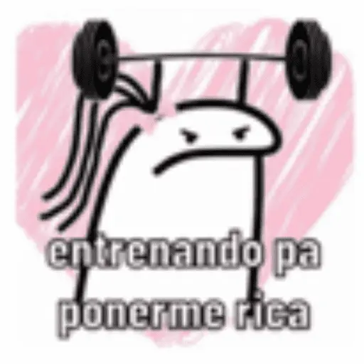entrenando pa ponerme rica
