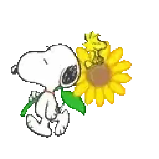 Snoopy en primavera 🌺🌻 7