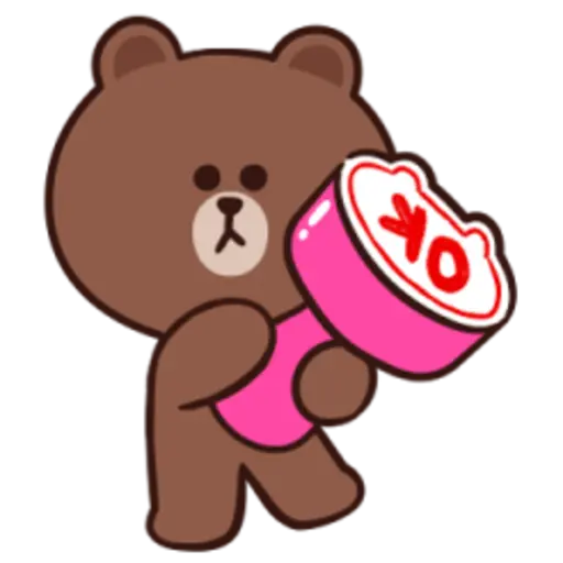 BROWN Effect Stickers