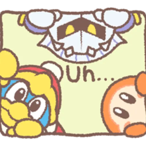 Kirby's Puffball Sticker Set 15