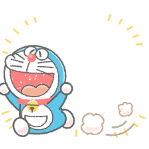 Doraemon's Animated Crayon Stickers 2