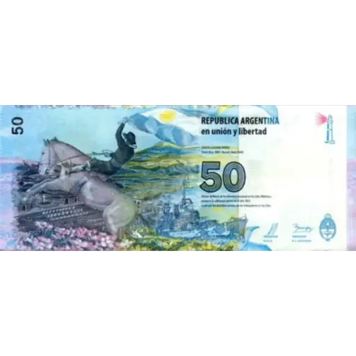 50
REPUBLICA ARGENTINA
en unión y libertad
$50