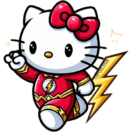 Hello Kitty Personajes 🎀🦸‍♀️🌟 11