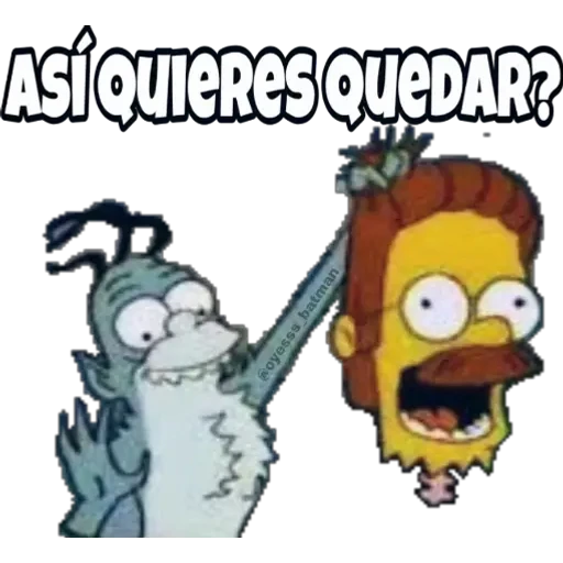 ASÍQUIERES QUEDAR?
Royesss batman