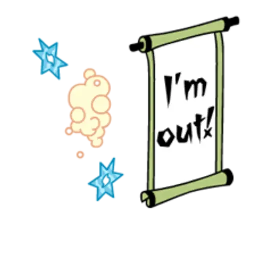 I'm out!