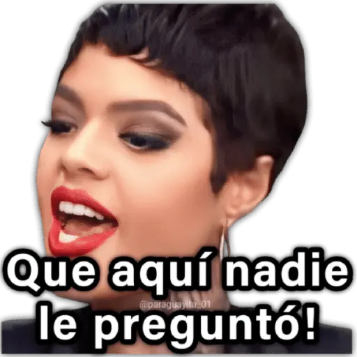 Que aquí nadie @paraguayita 01 le preguntó!