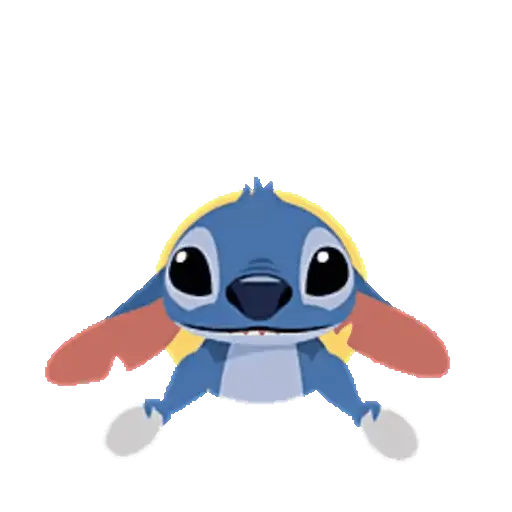 Emoji Bola 🟡 y Stitch Animado 9