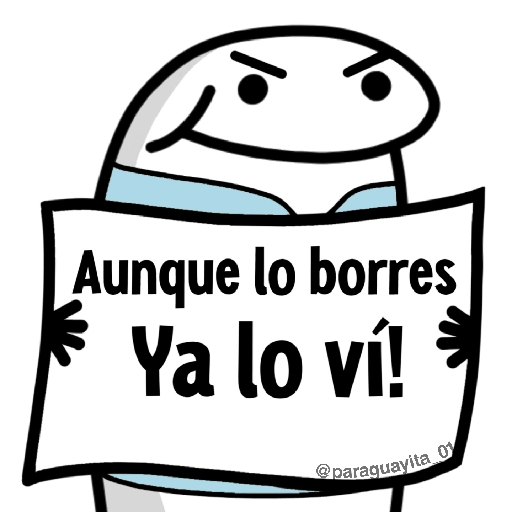Aunque lo borres Ya lo ví! @paraguayita 01