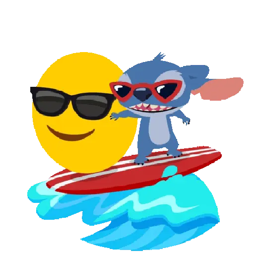 Stitch Emojis 23