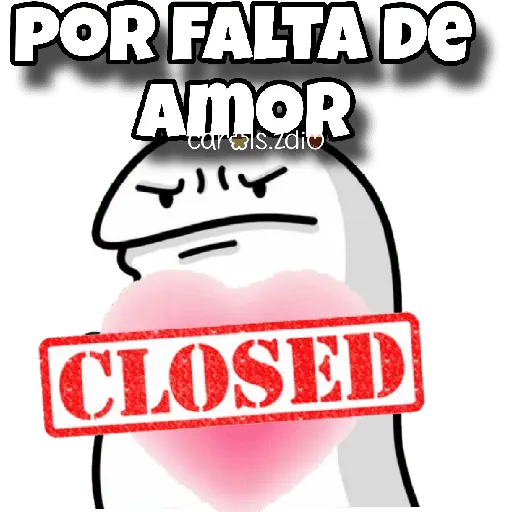 POR FALTA DE AMOR carls.zdio CLOSED