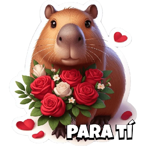 Copybara con ramos buchones💐 10