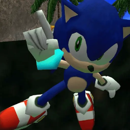 sonic expression meme 💙😼 26