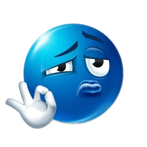 Emoji azul 🔵 20