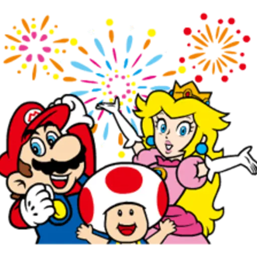 Talking Super Mario Animated Stickers 18