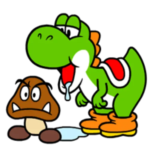 Talking Super Mario Animated Stickers