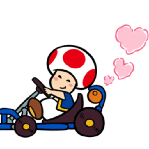 Mario Kart Stickers 9