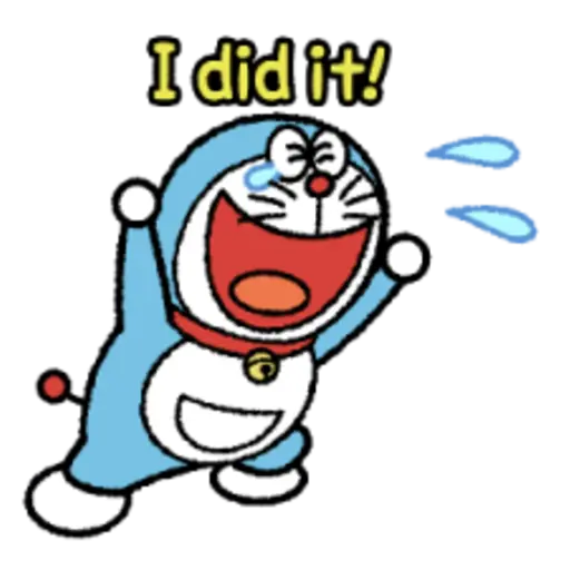 I did it!