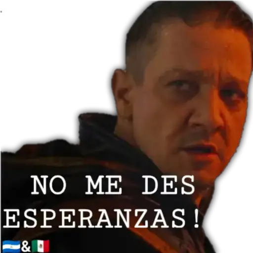 NO ME DES
ESPERANZAS!