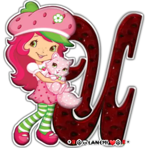 Abecedario Chica 🍓 14