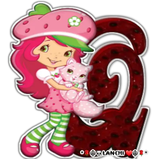 Abecedario Chica 🍓 9