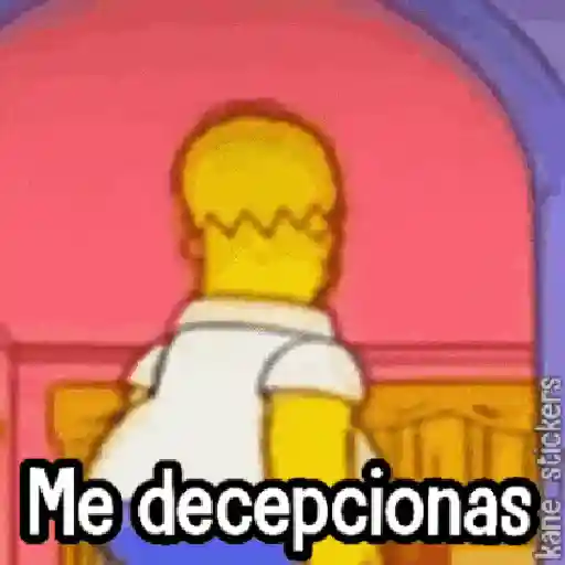 Me decepcionas kane stickers