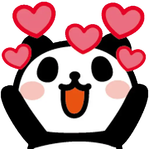 Emojis Animados osito panda🐼 5