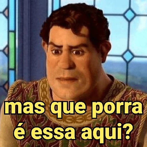 mas que porra é essa aqui?