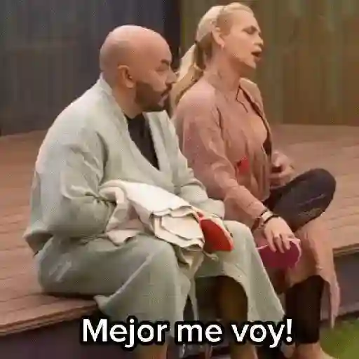 Mejor me voy!