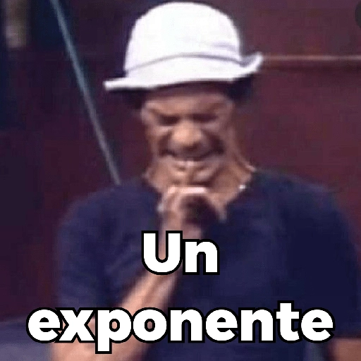 Un exponente