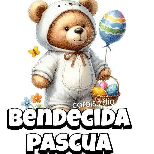 🥚FELIZ PASCUA🐰 🧸🌷🐰 7