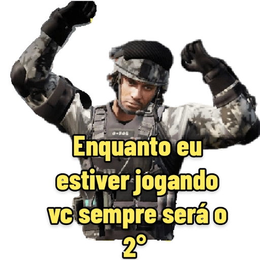3-505 Enquanto eu estiver jogando vc sempre será o 2º
