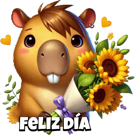 Copybara con ramos buchones💐 8