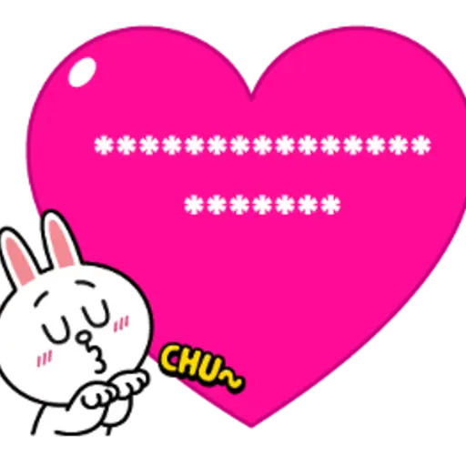 BROWN & FRIENDS Message Stickers 4