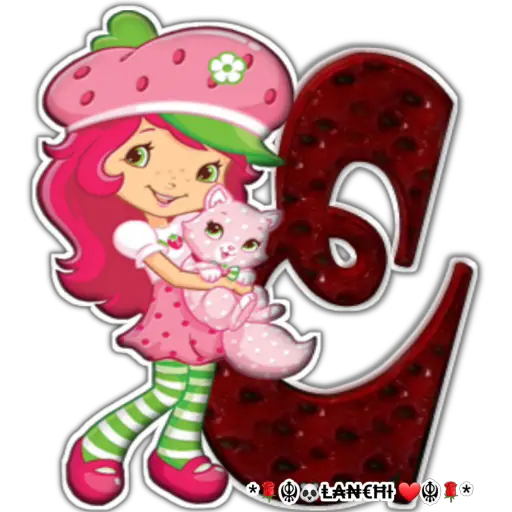 Abecedario Chica 🍓 4