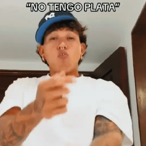 "NO TENGO PLATA"