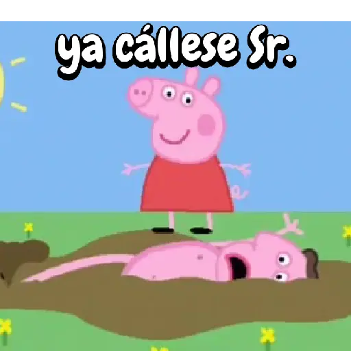 Memes frases de Peppa Pig🐽 11